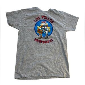 Breaking bad los pollos Hermanos T-Shirt with Fun Graphic-L